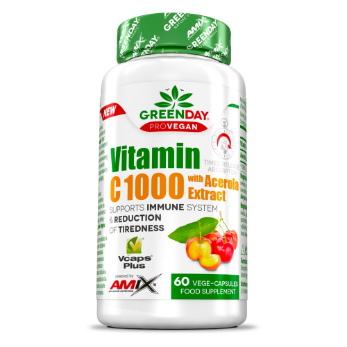 GreenDay Vitamin C 1000 s extraktem z aceroly