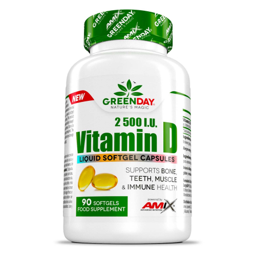 GreenDay Vitamin D3 2500 I.U.