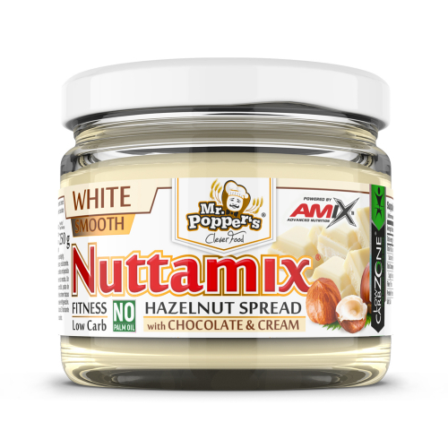 Mr.Poppers - Nuttamix Crunchy Smooth White